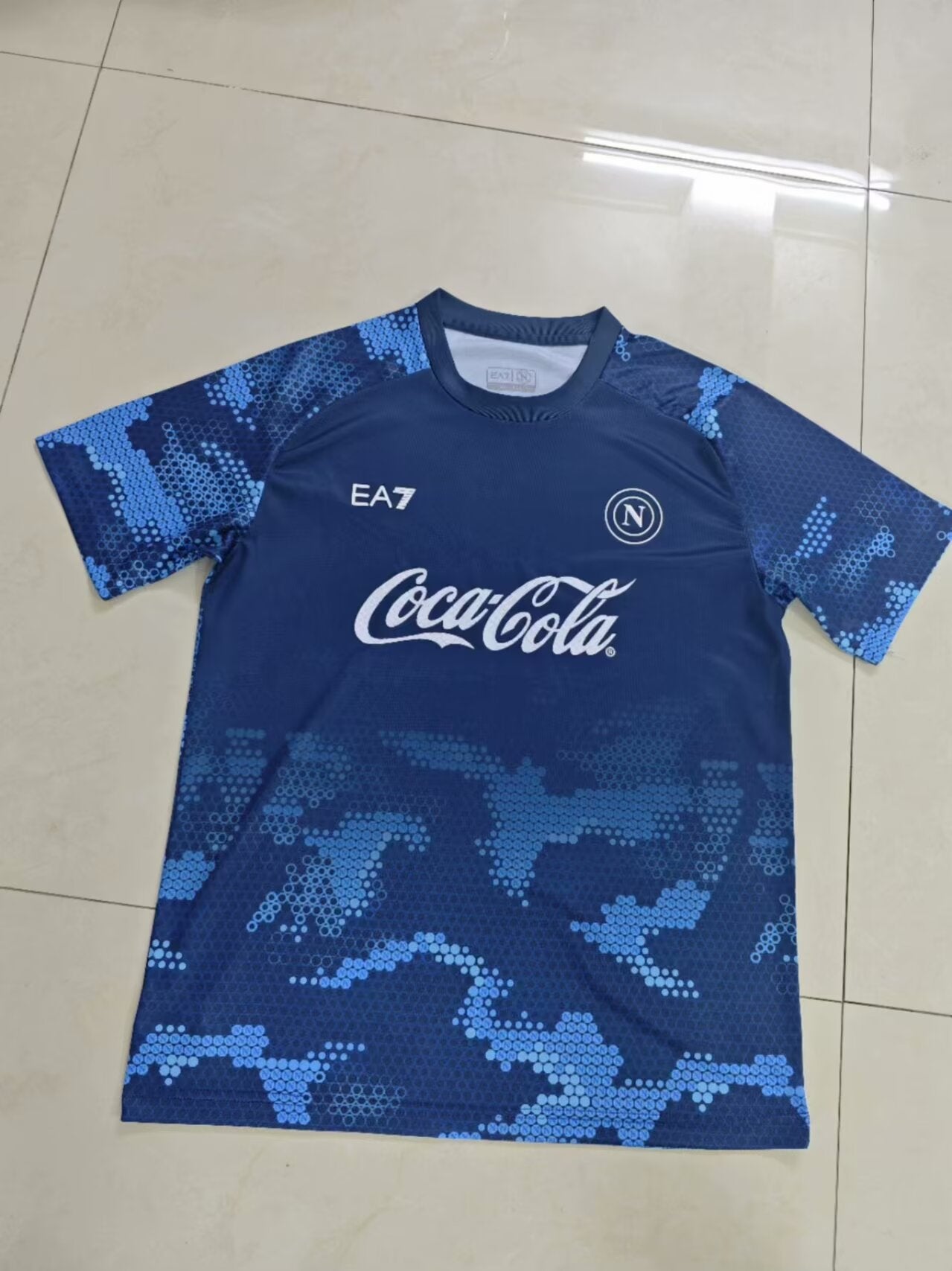 Maglietta riscaldamento Napoli 24/25