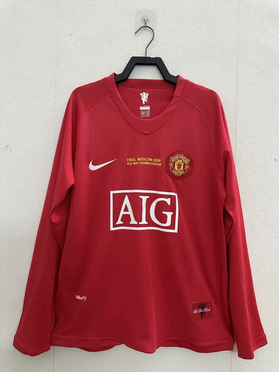 Maglietta in casa Manchester United 2007/08