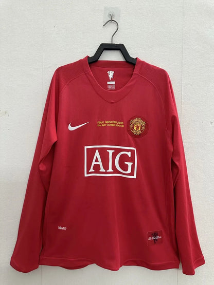 Maglietta in casa Manchester United 2007/08
