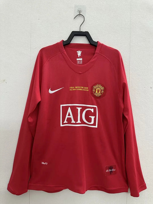 Maglietta in casa Manchester United 2007/08